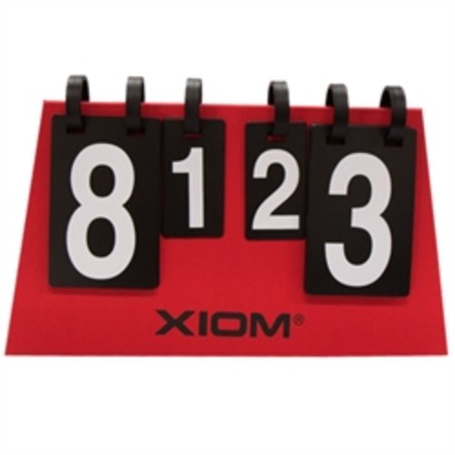 엑시옴 스코어보드 XIOM S4 Multi RED (35점제 일반스포츠용)